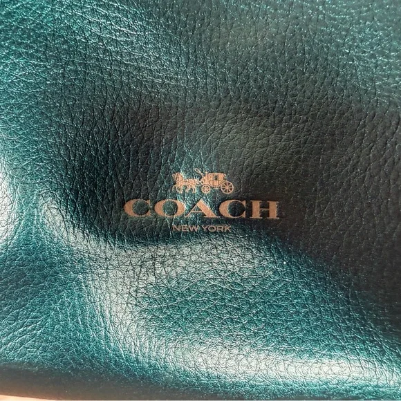 Coach Large Metallic Derby Tote Bag NWT - Picture 3 of 10